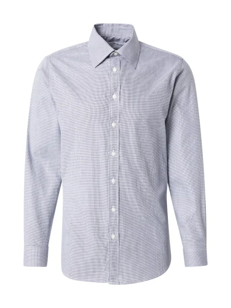 SELECTED HOMME Cămașă SLHSLIMETHAN albastru porumbel / murdar alb