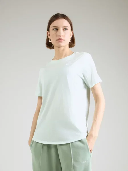Nike Sportswear Tričko Club Essential svetlozelená