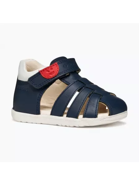 Sandały dziecięce Geox Macchia navy niebieskie