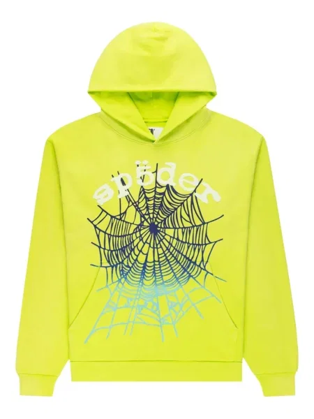 Hanorac cu glugă Sp5der verde