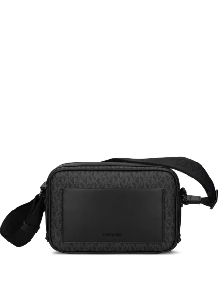 Geanta de piele Michael Michael Kors din piele gri