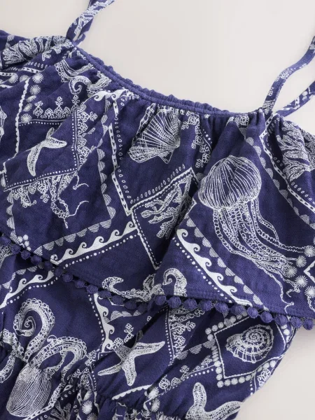 Next Rochie de vară bleumarin / deschis albastru