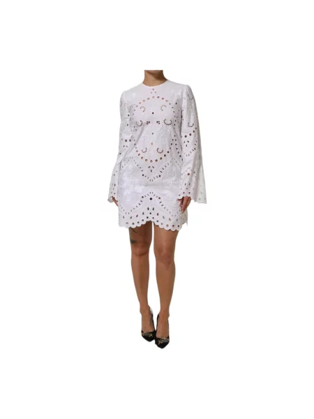 Sukienka mini Dolce And Gabbana biała