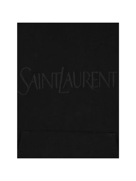 Bluza Saint Laurent z logo czarna