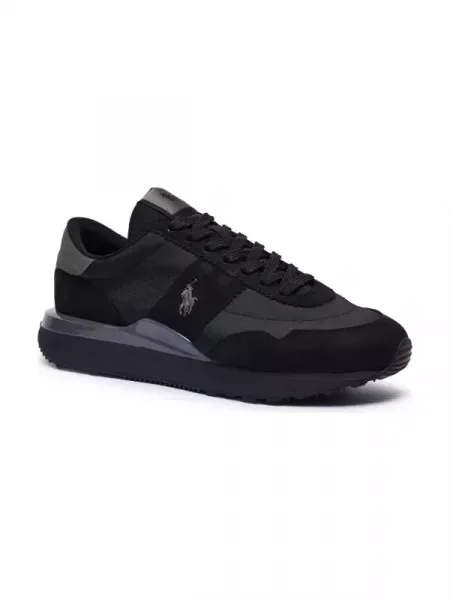 POLO RALPH LAUREN De piele sneakers negru