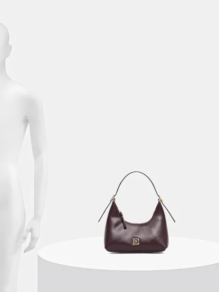 Calvin Klein bőr táska lila