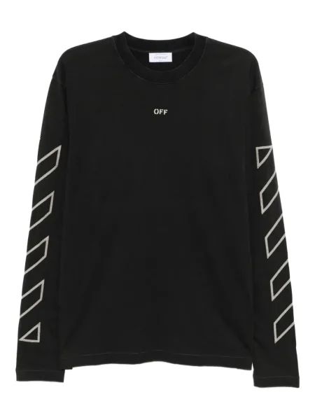 Tricou grafic Off-white cu imagine alb