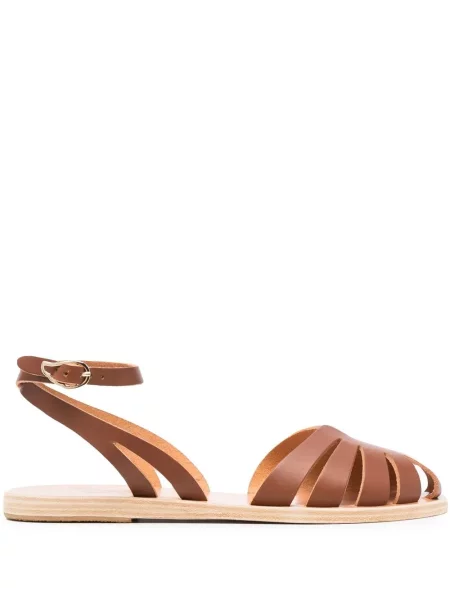Sandale Ancient Greek Sandals fără toc maro