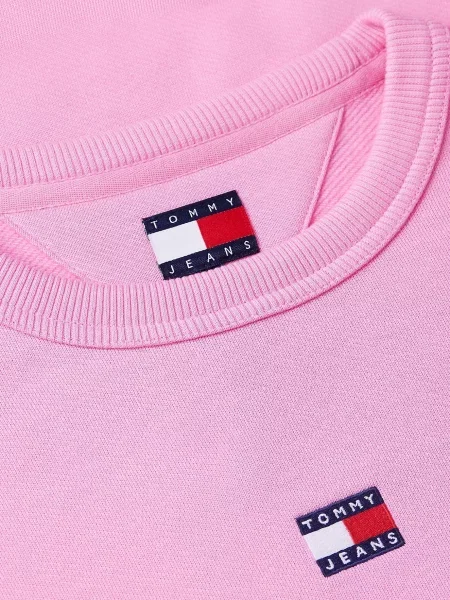 Свитшот Tommy Jeans розовый