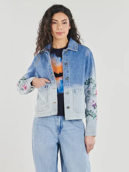 Bunda Desigual modrá