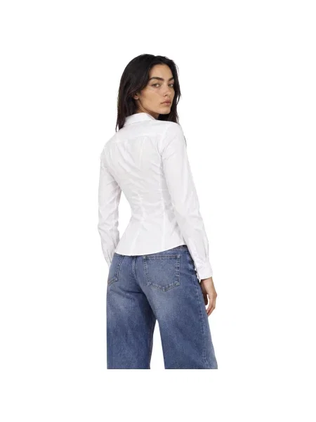 Bluză Armani Exchange alb