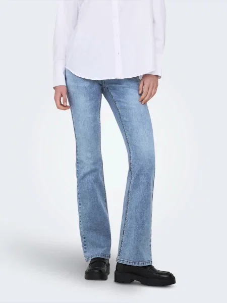 ONLY Jeans ONLWAUW deschis albastru