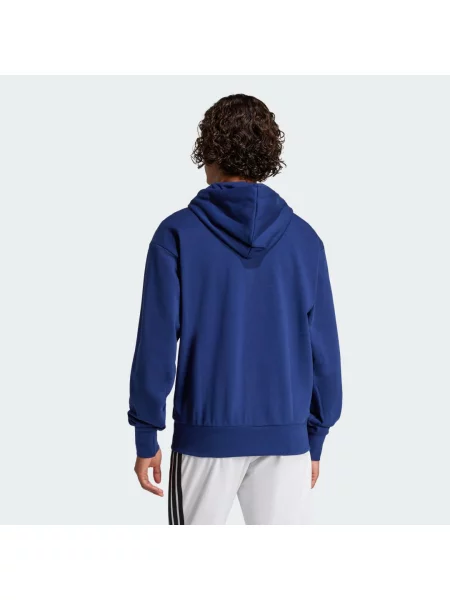 Mikina Essentials Big Logo French Terry bílá
