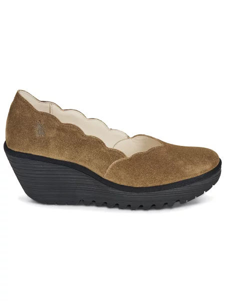 Pantofi Fly London maro