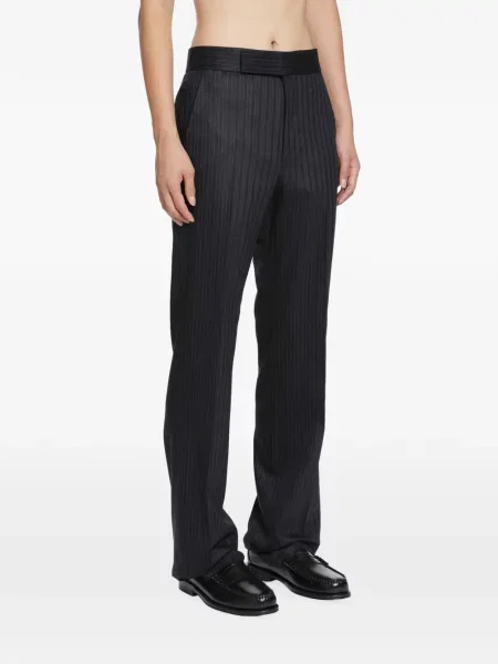 Pantaloni Tom Ford cu dungi gri