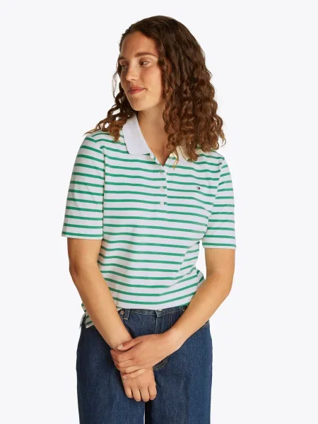 Tommy Hilfiger Polokošeľa zelená