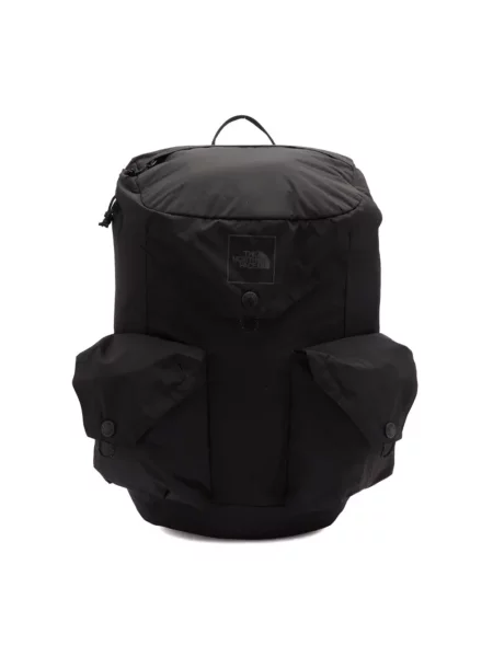 Lniany plecak The North Face czarny