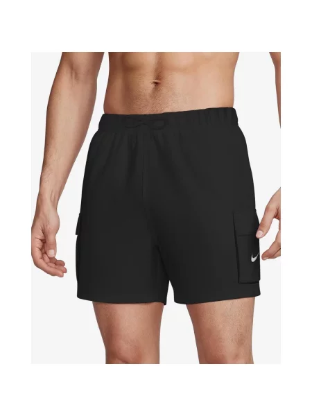 Kąpielówki Nike Swim Voyage Solid Essentials Volley S czarne