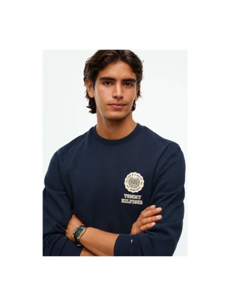 Geacă Tommy Hilfiger albastru