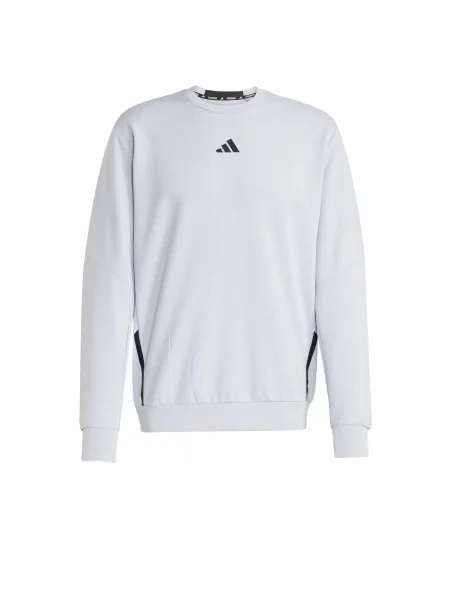 ADIDAS PERFORMANCE Hanorac sport Designed For Training gri deschis negru