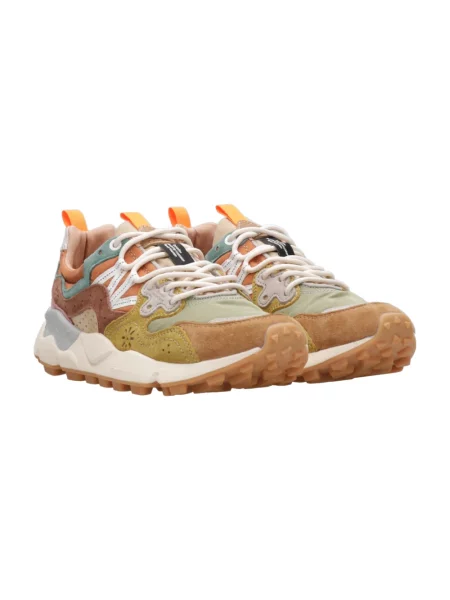 Sneakersy Flower Mountain skórzane w kwiatki