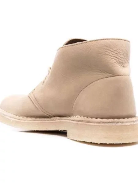 Kožené zkrácené polokozačky Clarks Originals