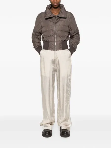 Geacă Moncler + Rick Owens maro