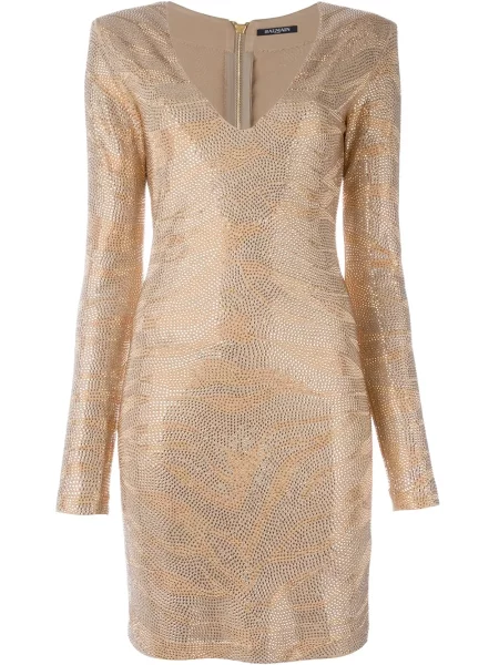 Rochie Balmain cu model zebră