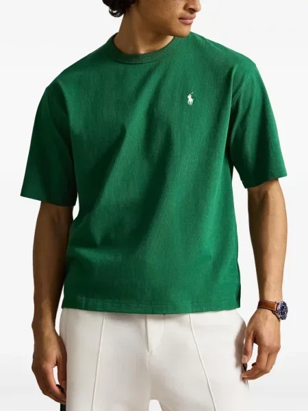 Șosete Polo Ralph Lauren cu model herringbone cu broderie plasă albastru
