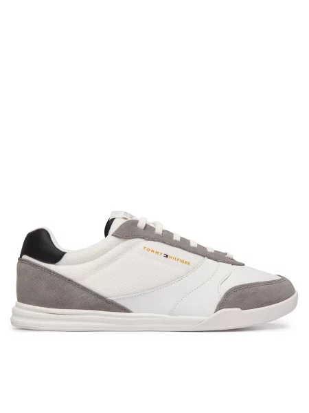 Tommy Hilfiger Αθλητικά Lopro Lth Mix Rwb λευκό