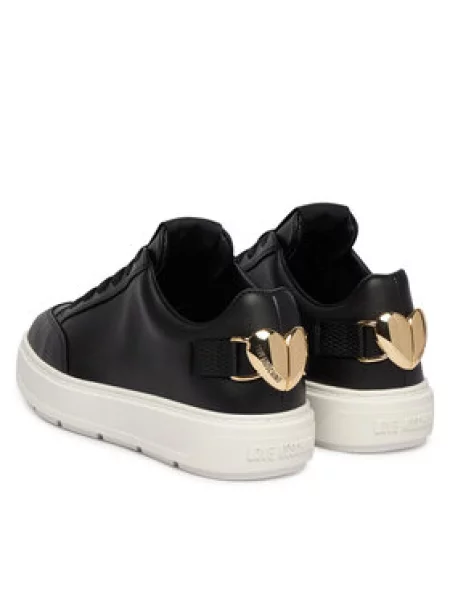 LOVE MOSCHINO Superge črna
