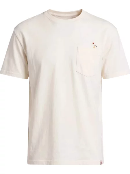 Revolution Tricou natural alb
