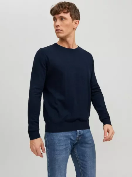 Πουλόβερ Jack & Jones μπλε