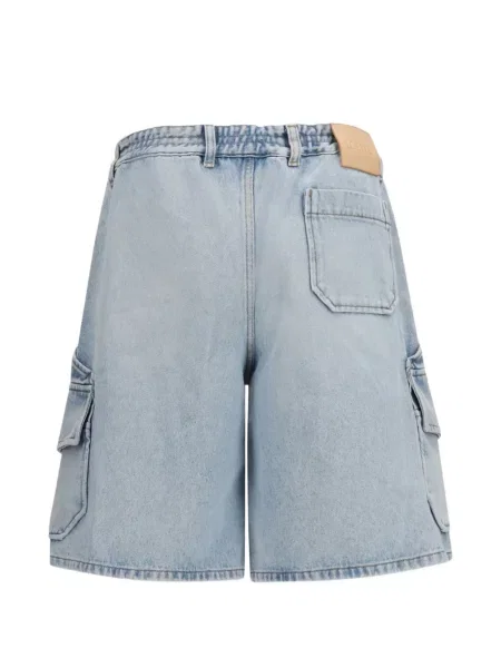 Pantaloni scurți din denim Loewe albastru