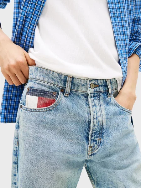 Джинсы Tommy Jeans голубые
