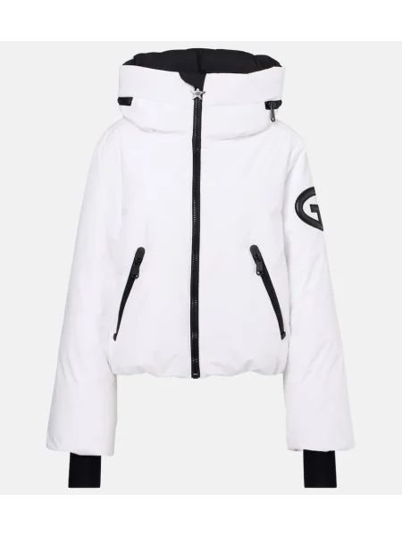 Jeździć na nartach kurtka narciarska Goldbergh biała