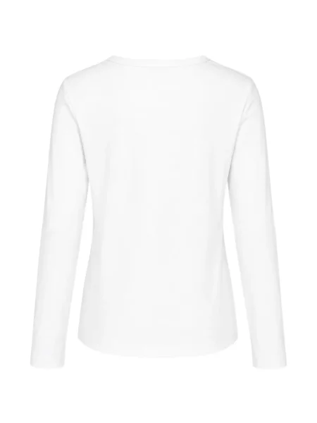 Lung top Club21 Collection alb