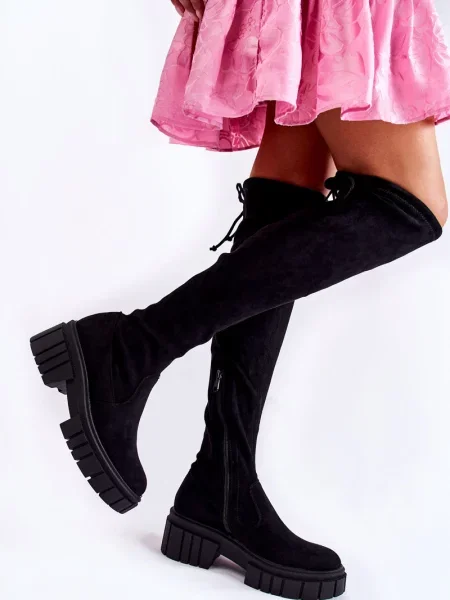 Botine Boto negru