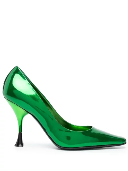 Pantofi cu toc 3juin verde
