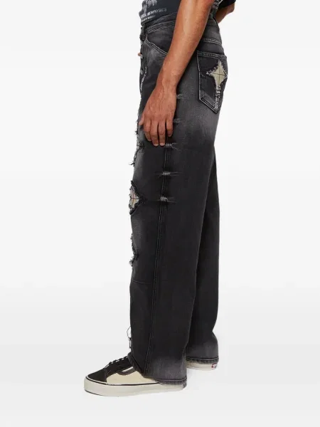 Blugi Thug Club negru