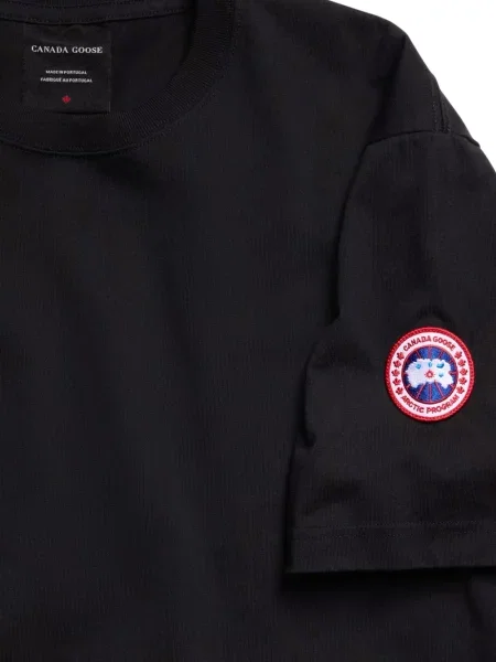Tricou Canada Goose cu autograf negru