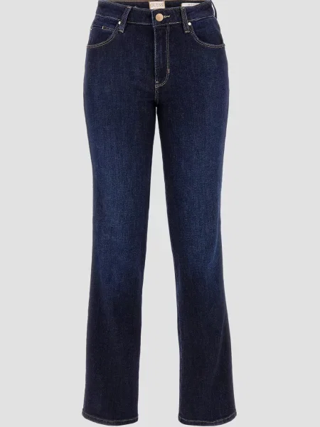Прямые джинсы Guess синие