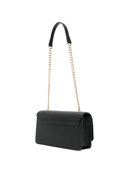 Колие Love Moschino със сърца черно