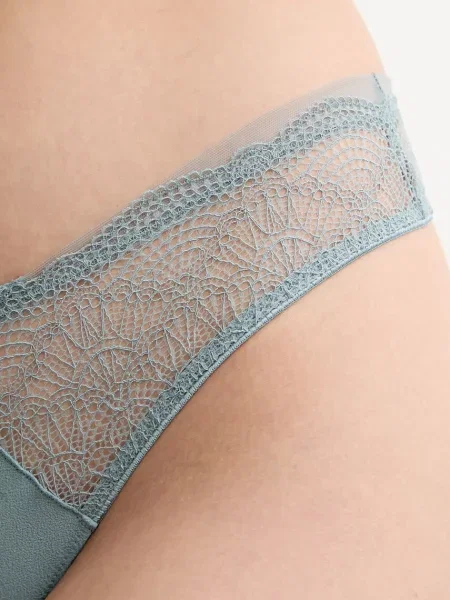 Tanga Calvin Klein Underwear šedá