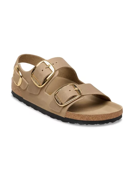 Шкіряні сандалі Birkenstock Milano Big Buckle