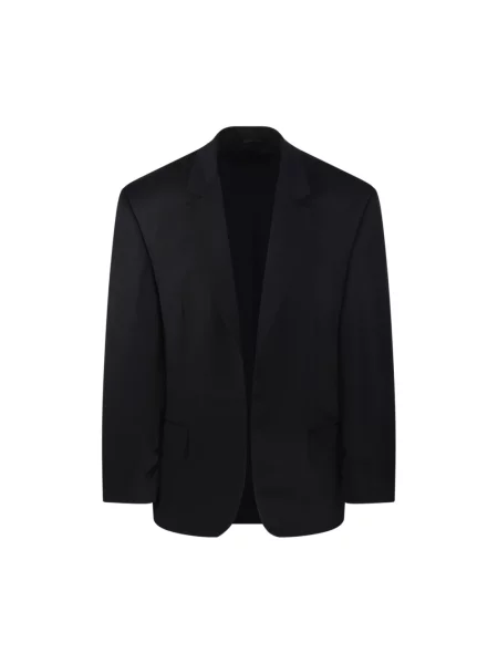 Marynarka Balenciaga wełniana czarna