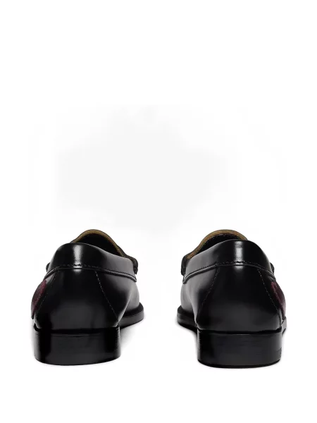 Pantofi loafer G.h.bass cu motiv cu inimi negru