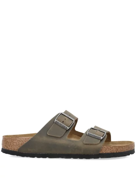 Sandale Birkenstock din piele verde