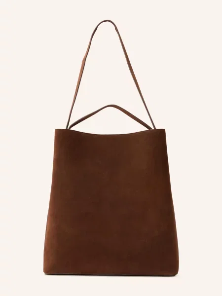 Aesther Ekme Taška Přes Rameno Sac Tote tmavě hnědá