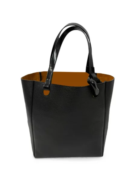 Geantă shopper Jw Anderson din piele negru